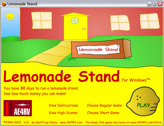 lemonade stand game